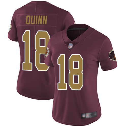 Washington Redskins Limited Burgundy Red Women Trey Quinn Alternate Jersey NFL Football #18 80th
